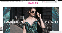 Desktop Screenshot of marlasfashions.com